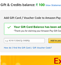 Amazon Gift Vouchers 10x Reward Points 5 Cashback Hdfc Smartbuy